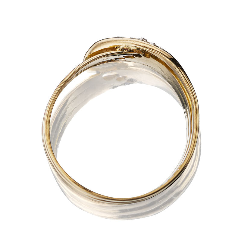 Golden Serpent Elegance Ring
