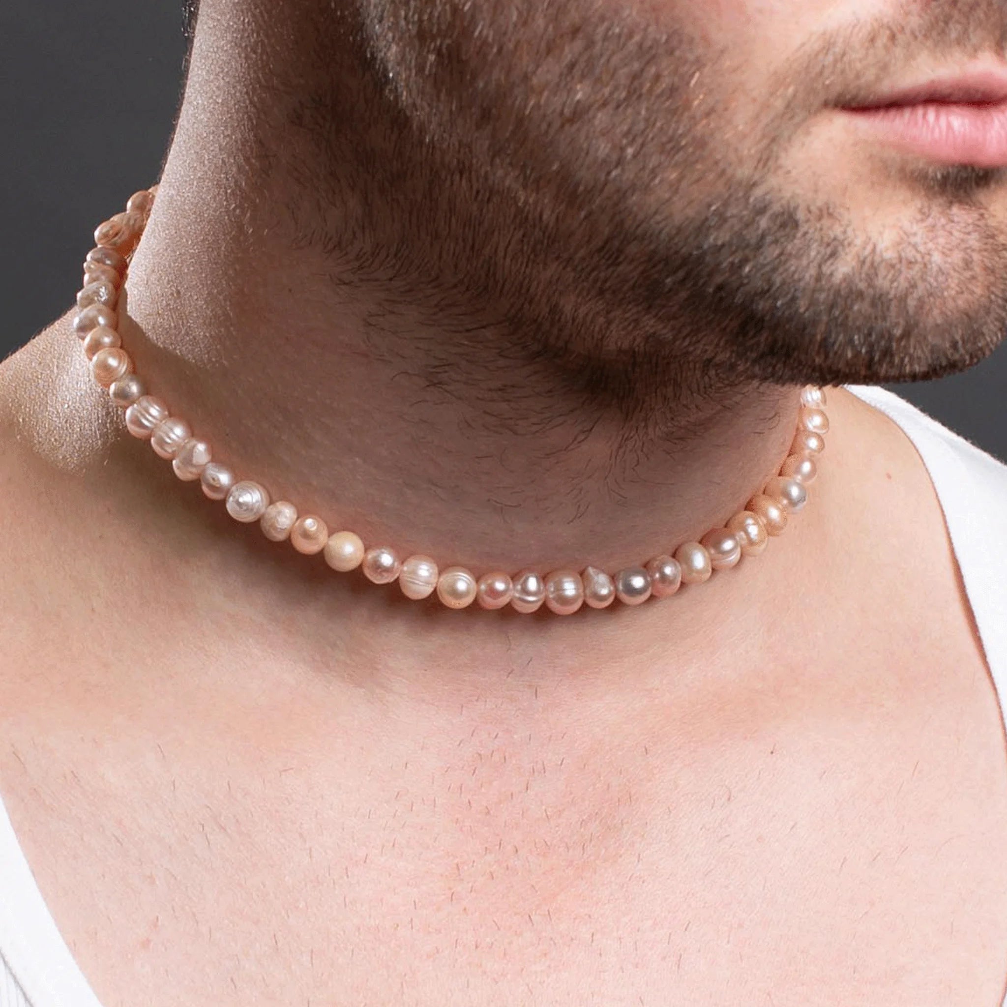 Ocean Shine Men's Pearl Necklace