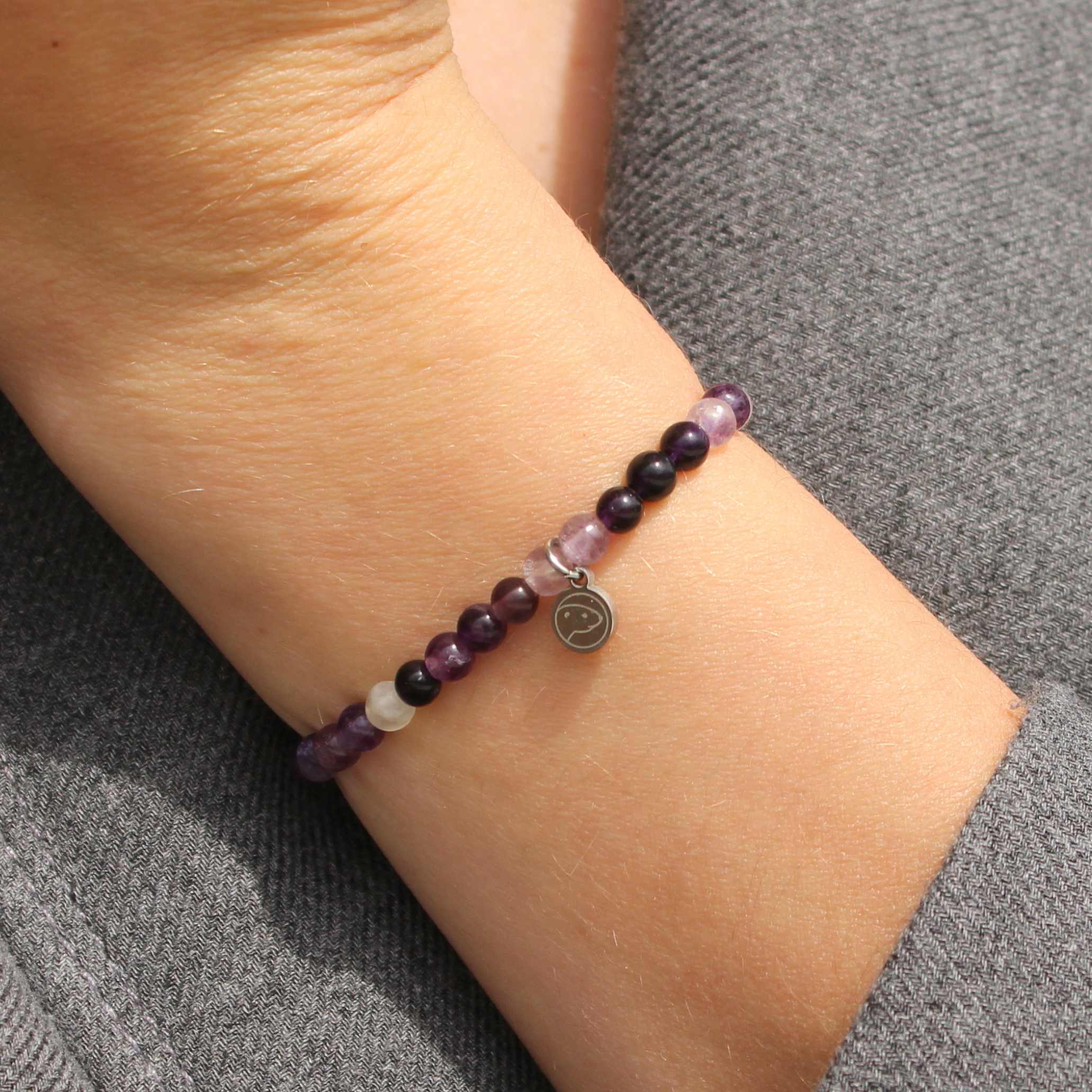 Mystic Focus Fluorite Bracelet