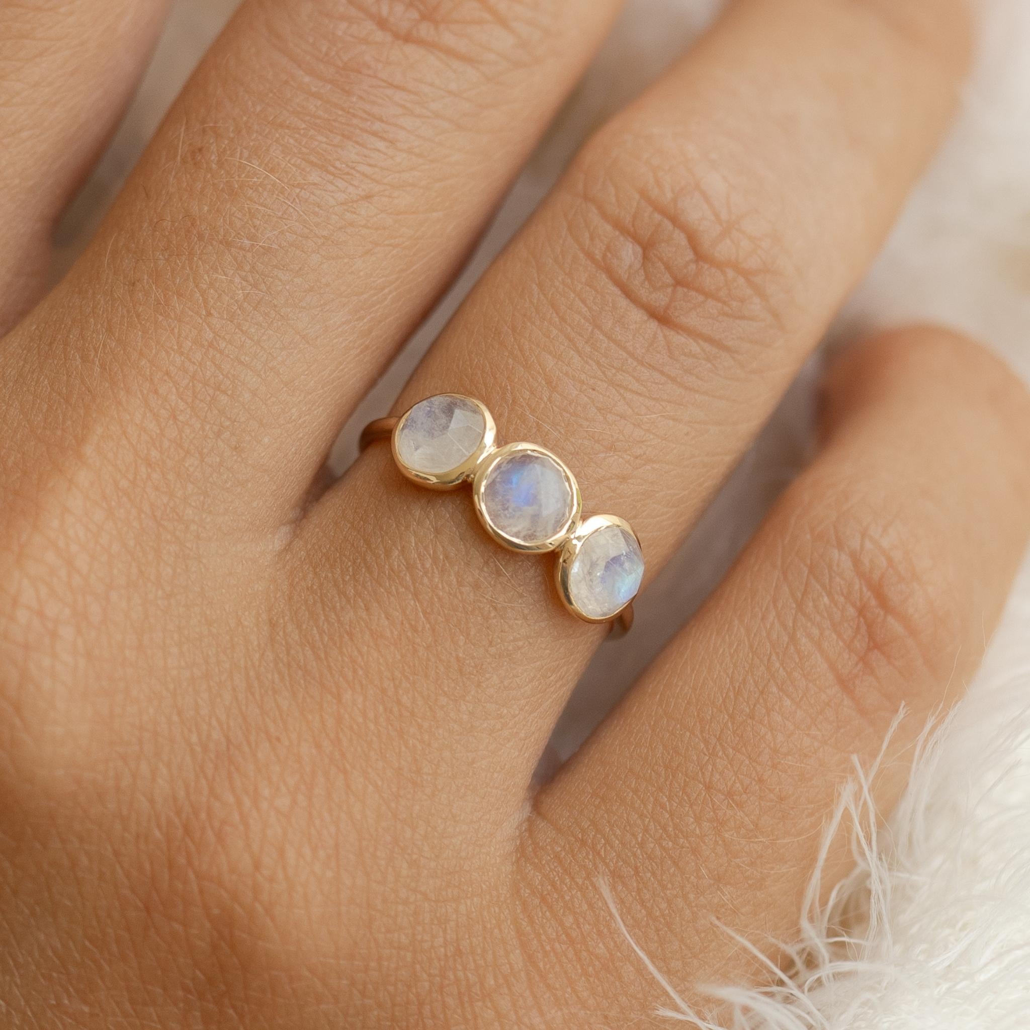 Moonlight Moonstone Ring