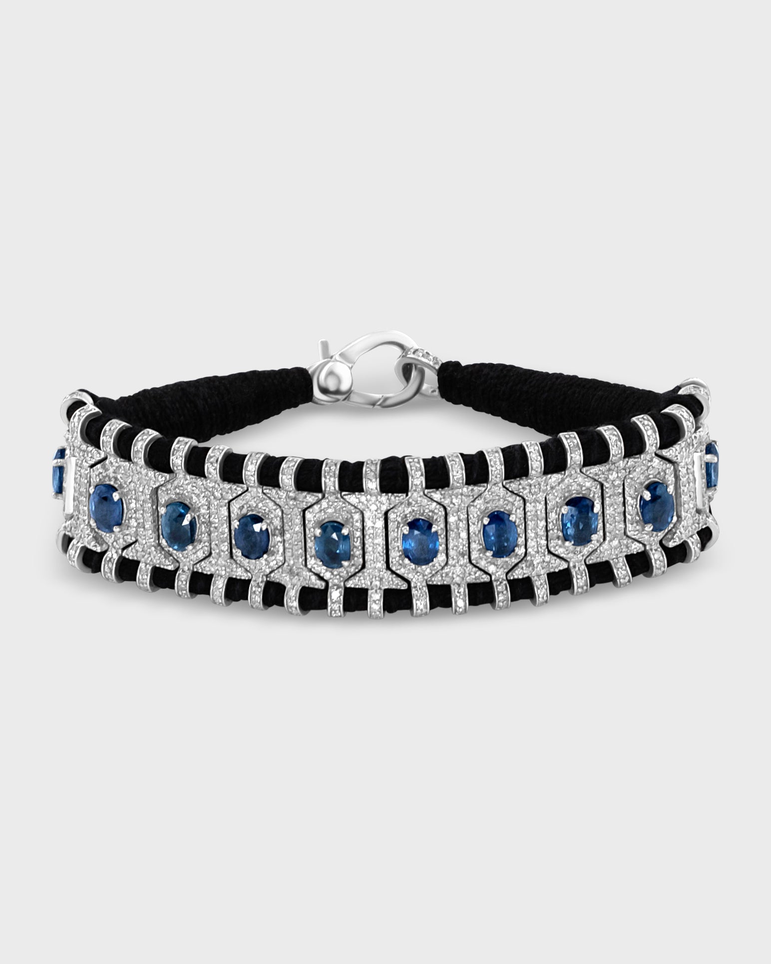 Velvet Radiance Sapphire Bracelet