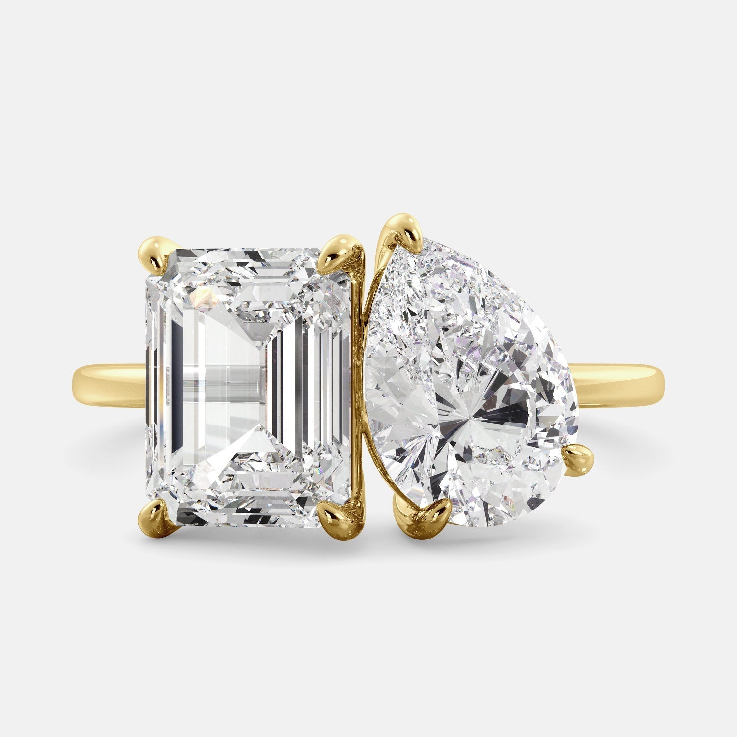 April Birthstone Elegance Ring