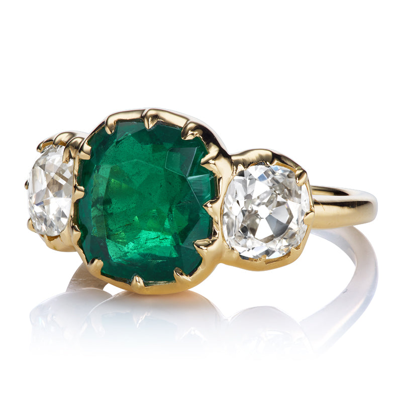 Timeless Vintage Emerald Ring
