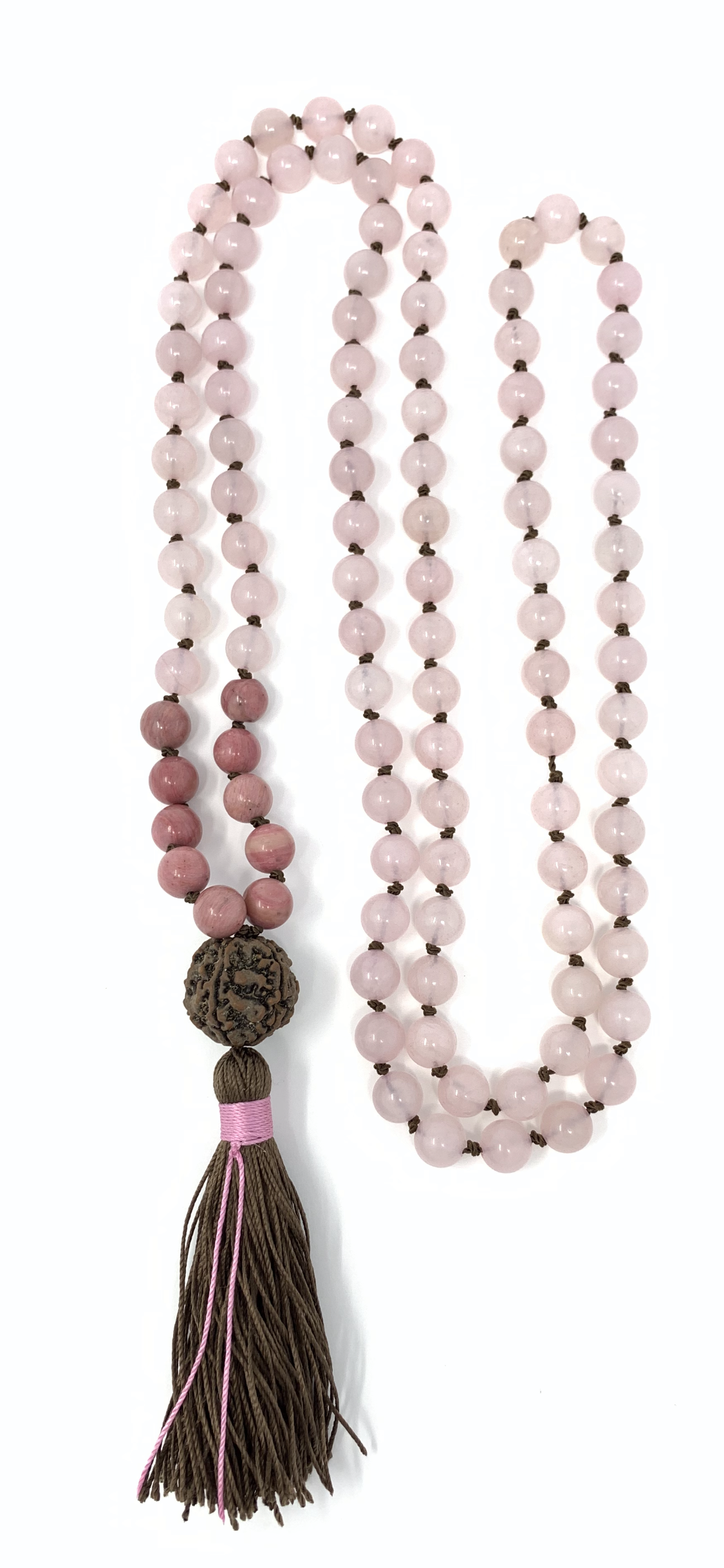 Heart Harmony Rose Quartz Mala