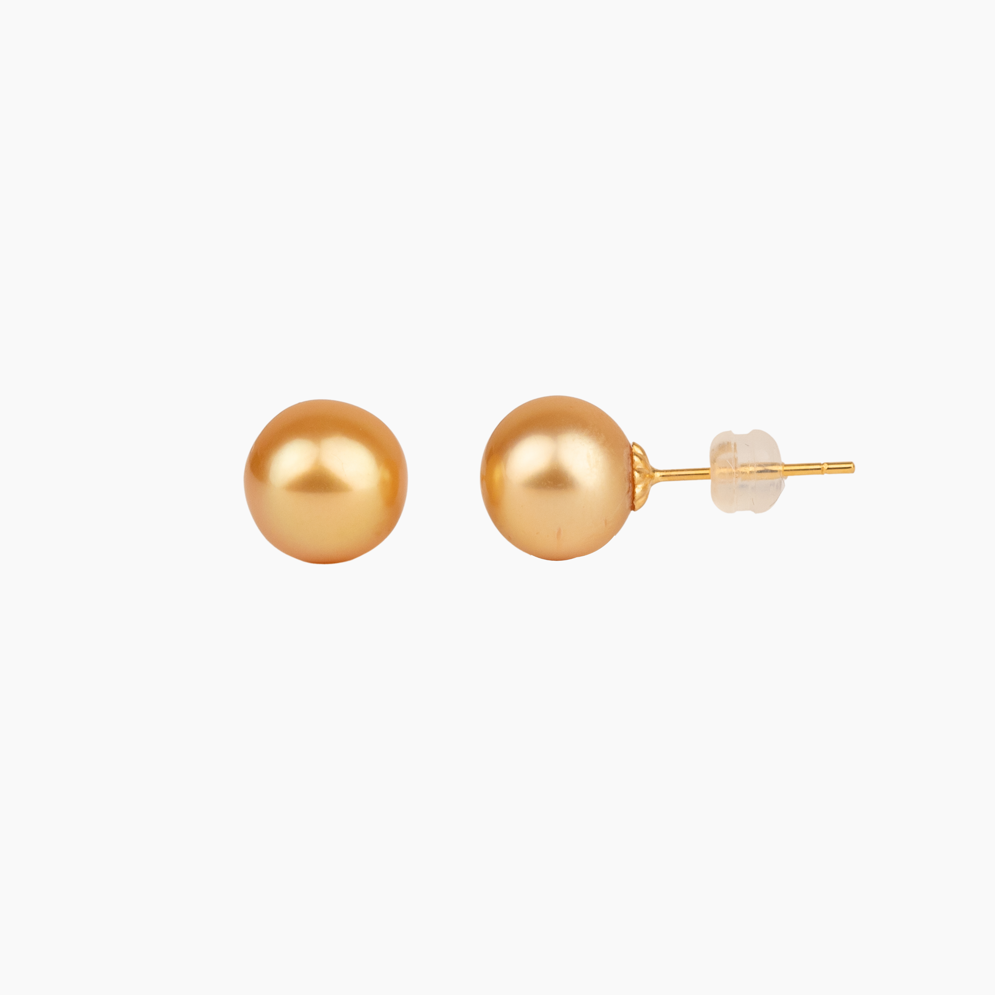 Golden Pearl Earrings