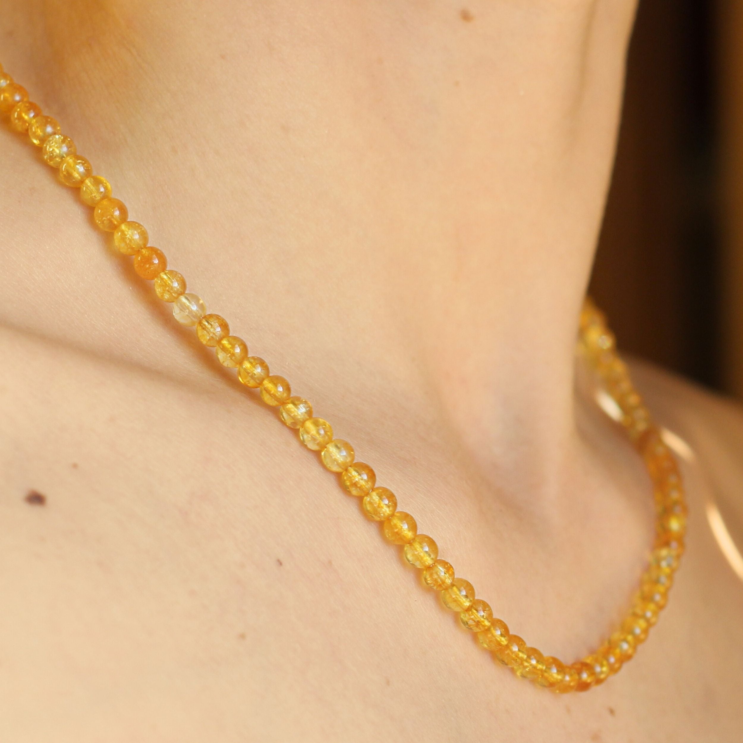 Sunshine Citrine Necklace