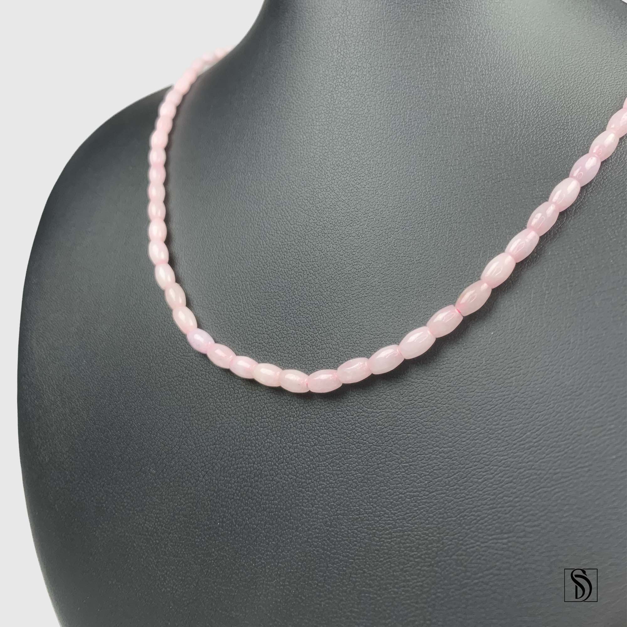 Radiant Pink Jade Necklace