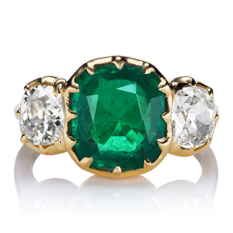 Timeless Vintage Emerald Ring