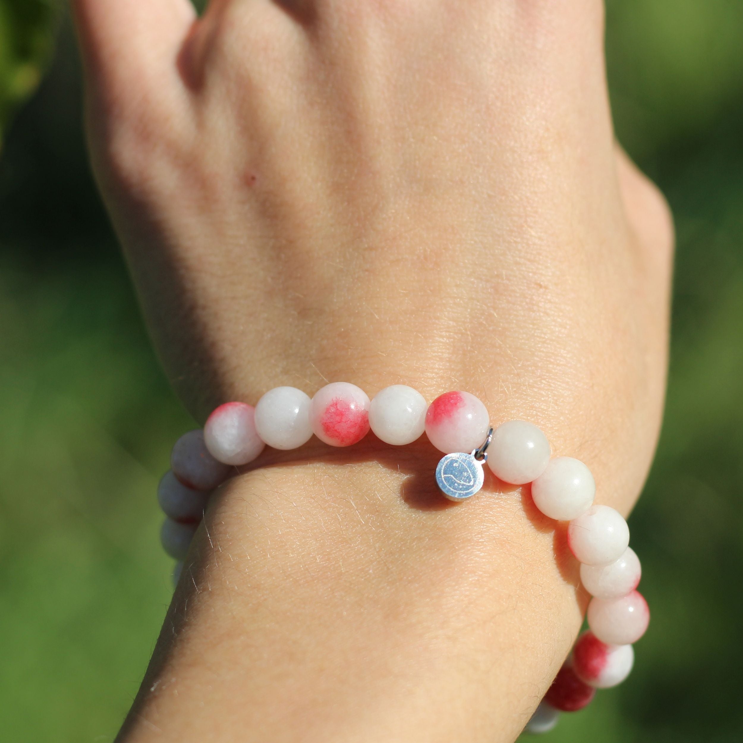 Radiant Red Jade Bracelet