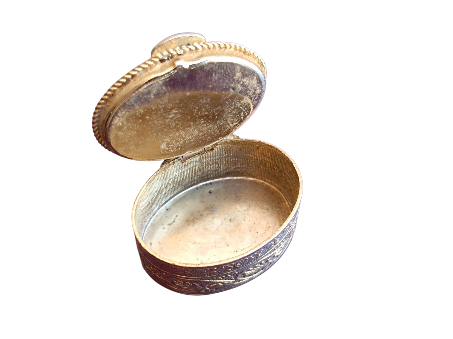 Antique Vintage Jewelry Box Detail