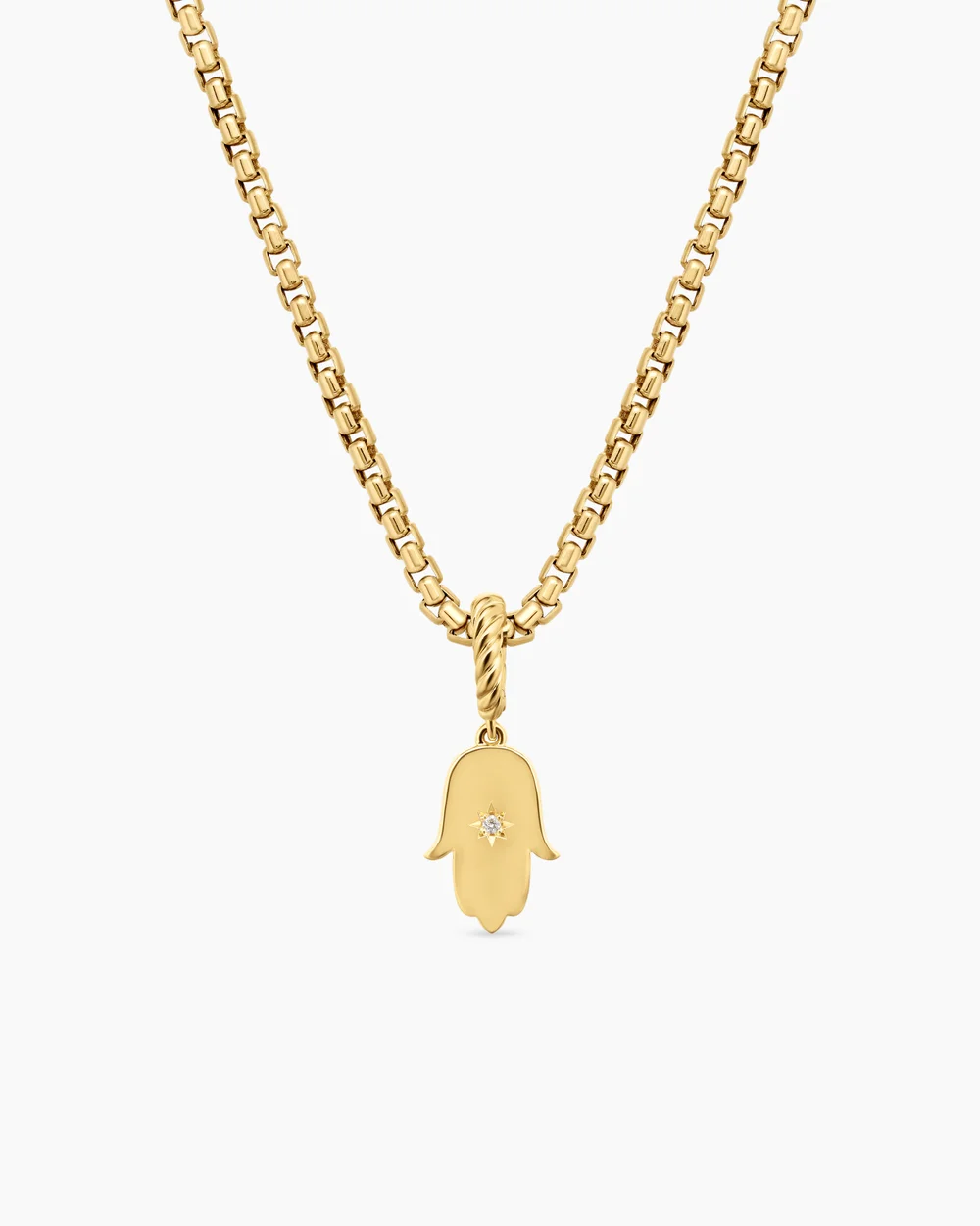 Hamsa hand necklace