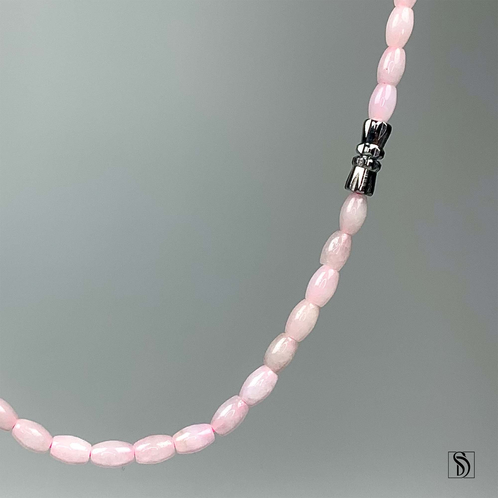 Radiant Pink Jade Necklace
