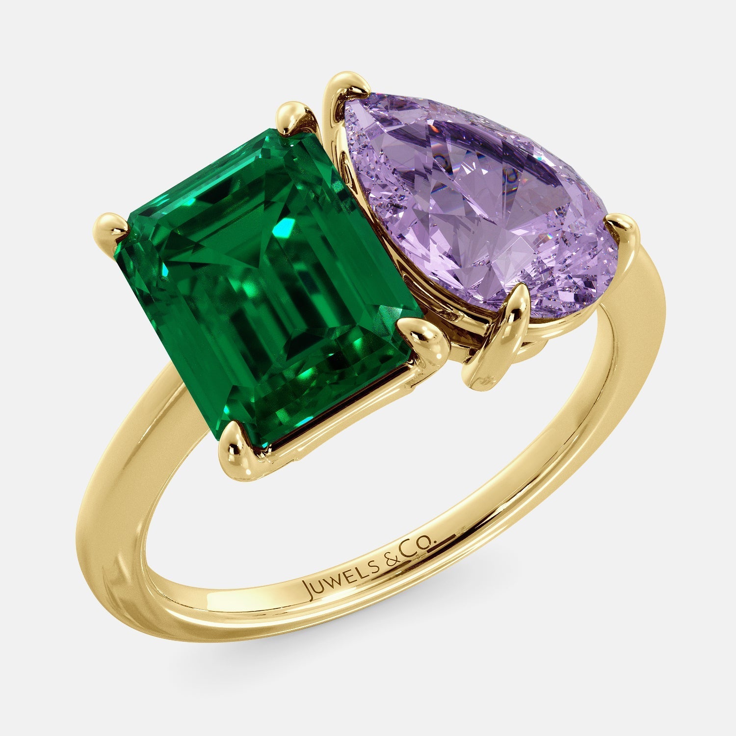 Emerald Harmony Ring