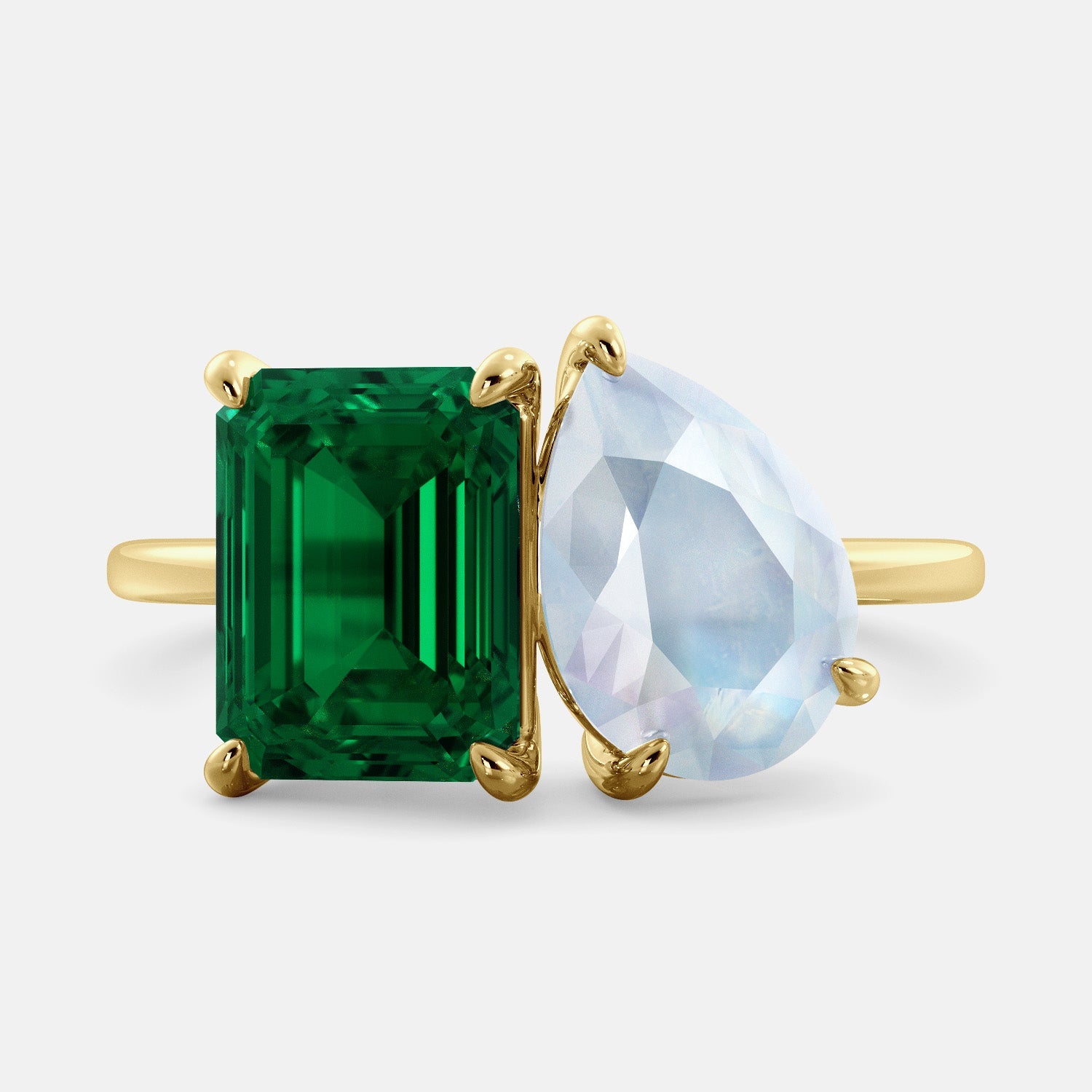 Emerald Harmony Ring