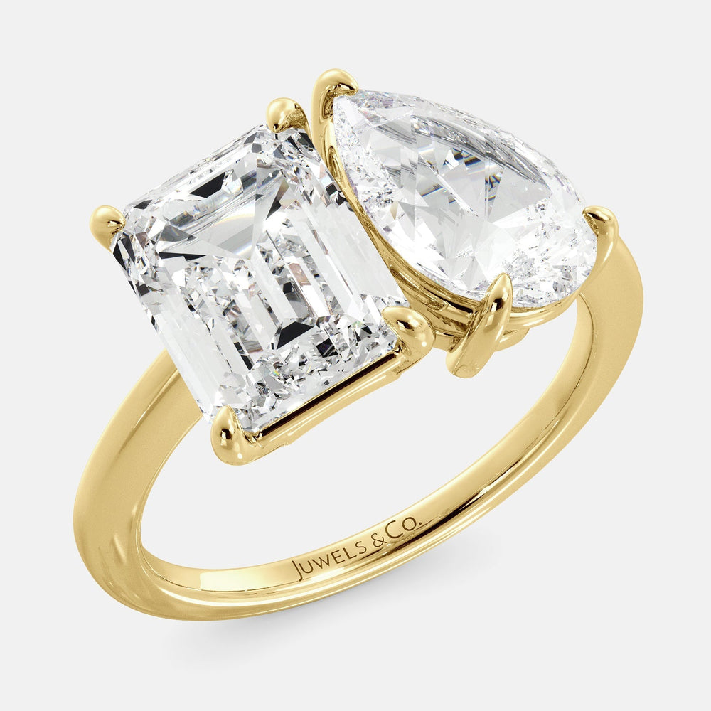 April Birthstone Elegance Ring