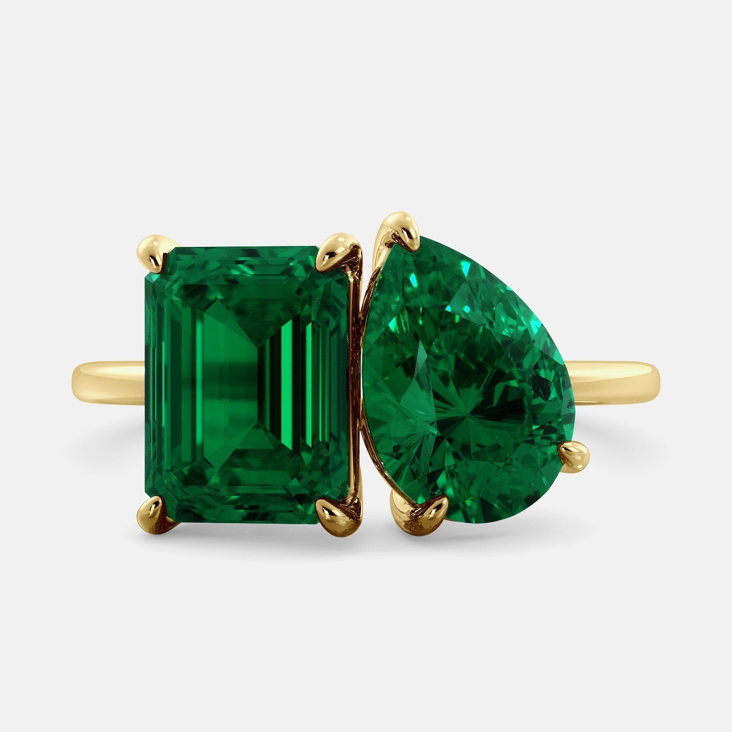 Emerald Harmony Ring