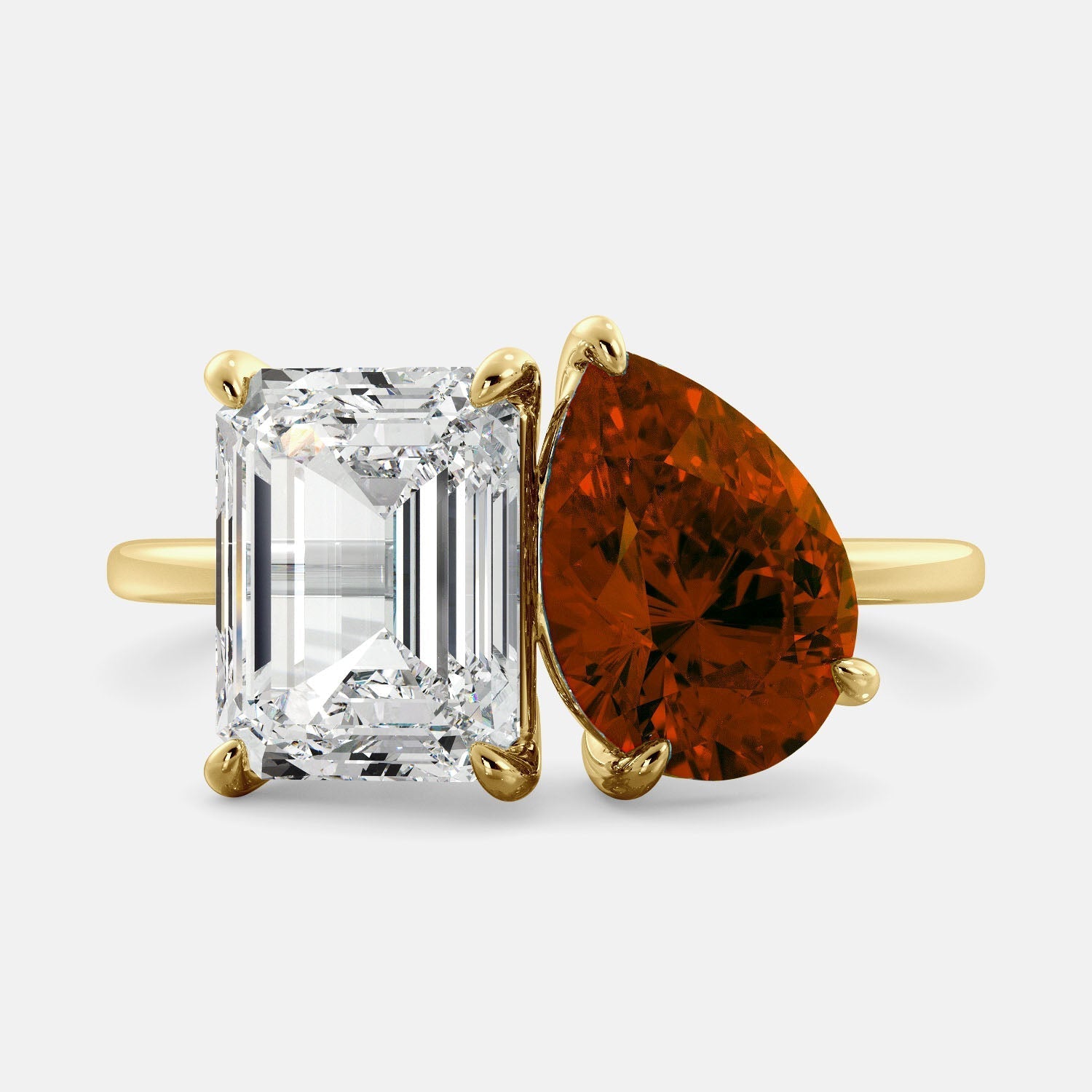 April Birthstone Elegance Ring