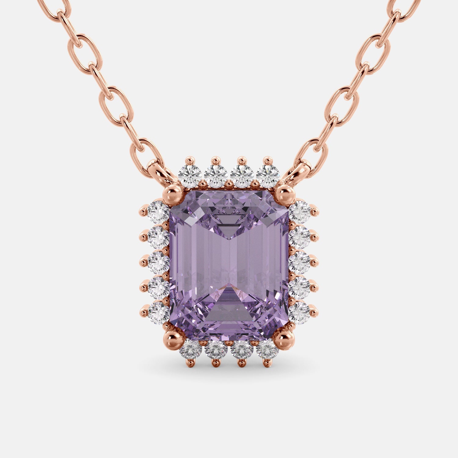 Dazzling Birthstone Garnet Necklace