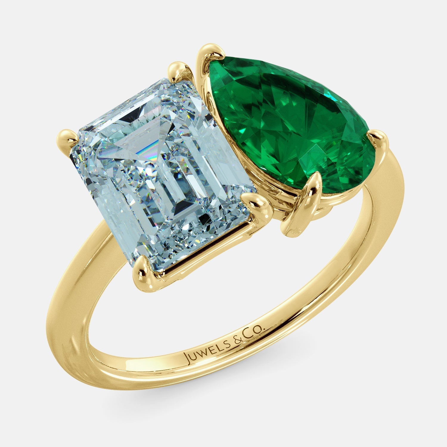 Aquamarine March Birthstone Ring