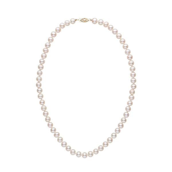 Gleaming Grace Pearl Necklace