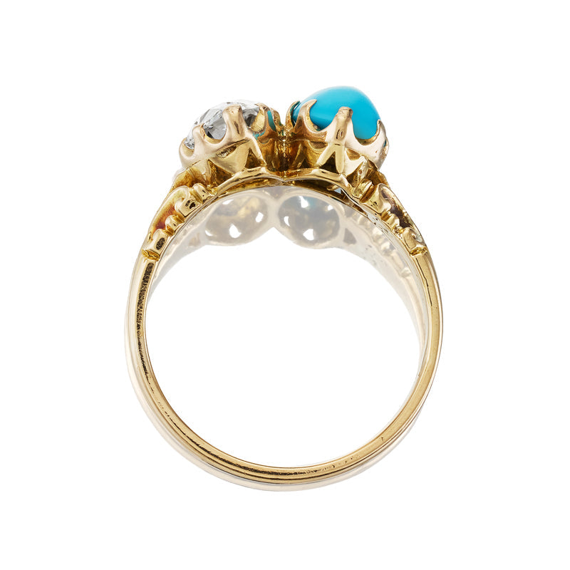 Vintage Victorian Turquoise Ring