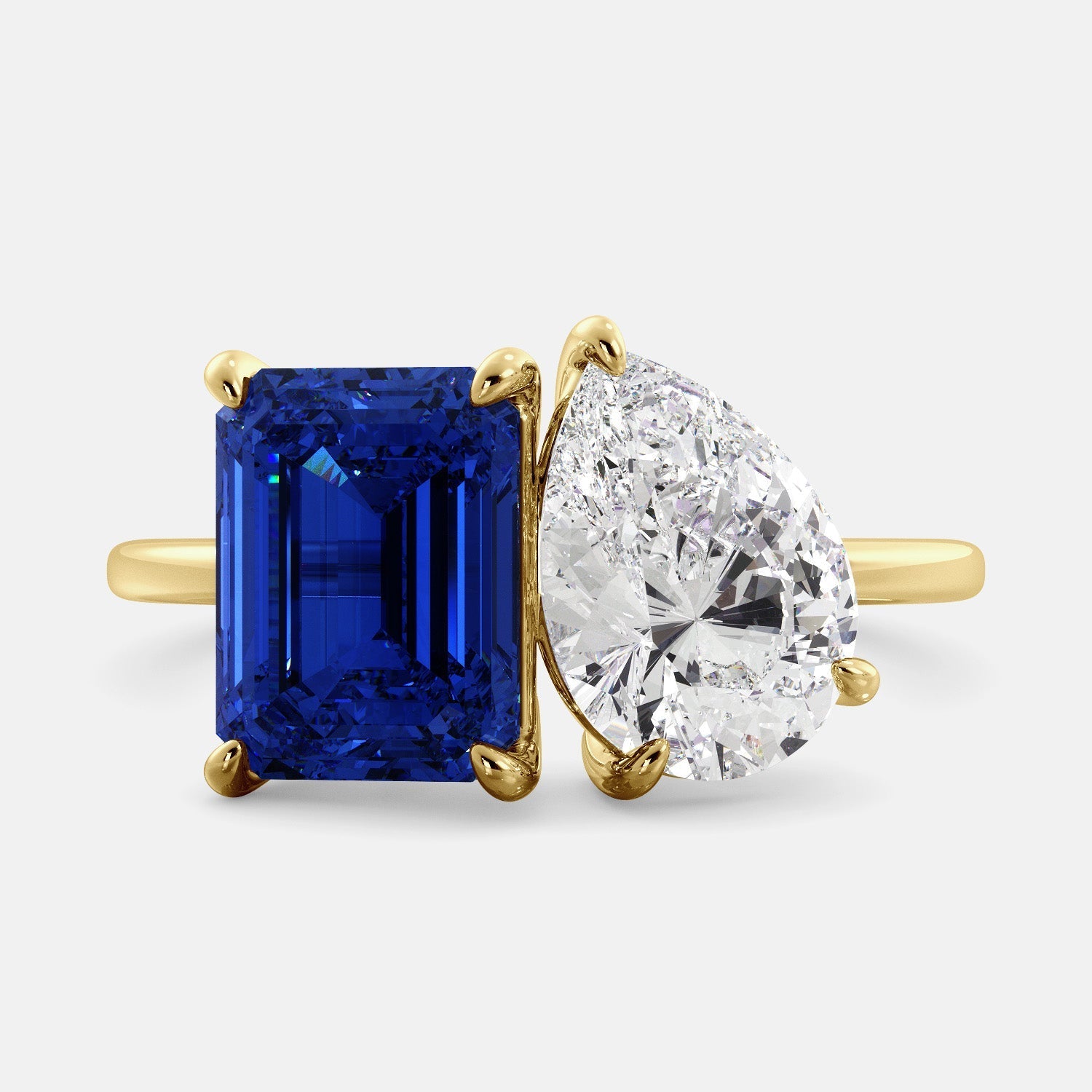 September Sapphire Serenity Ring