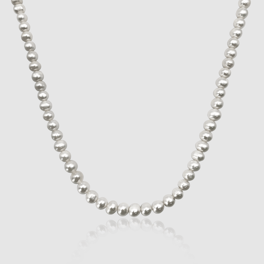 Timeless Men's Pearl Necklace