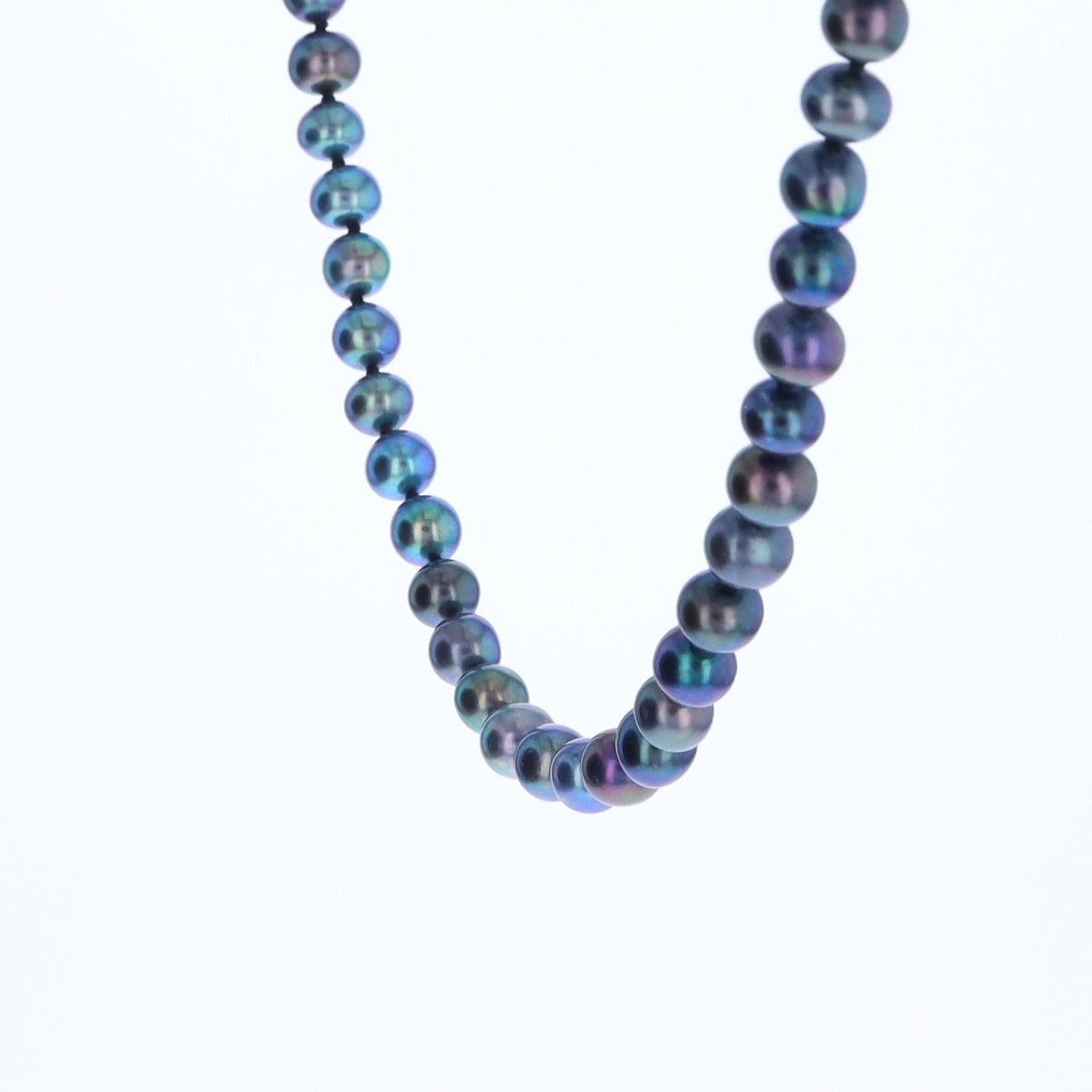 Blue Pearl Necklace