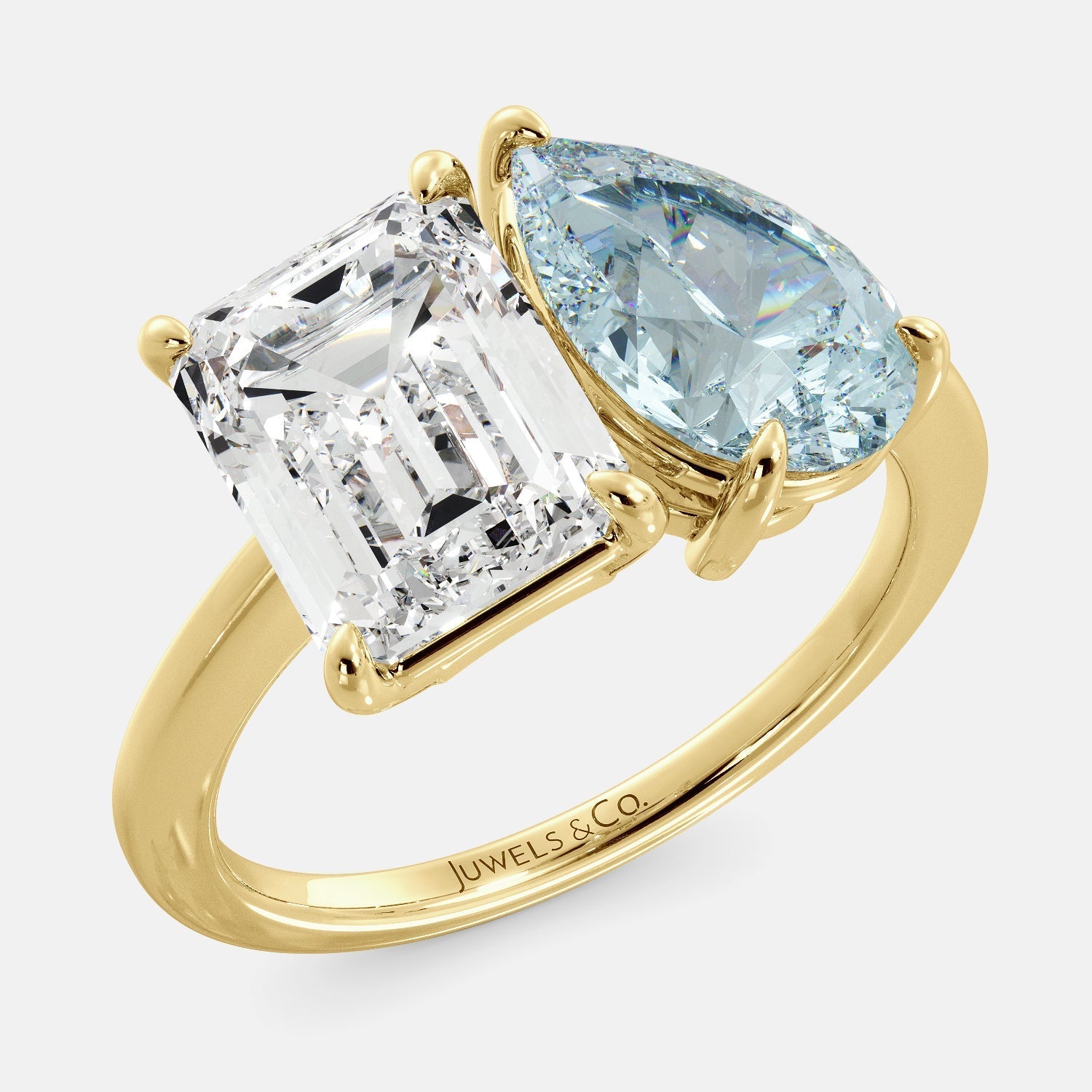 April Birthstone Elegance Ring
