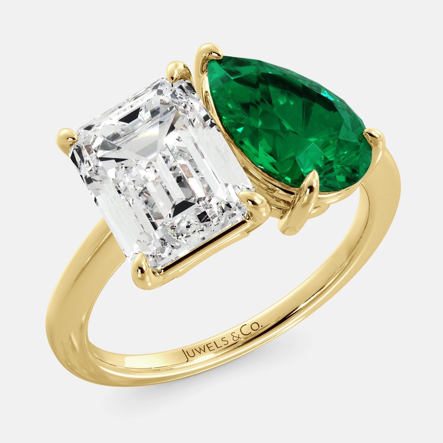 April Birthstone Elegance Ring