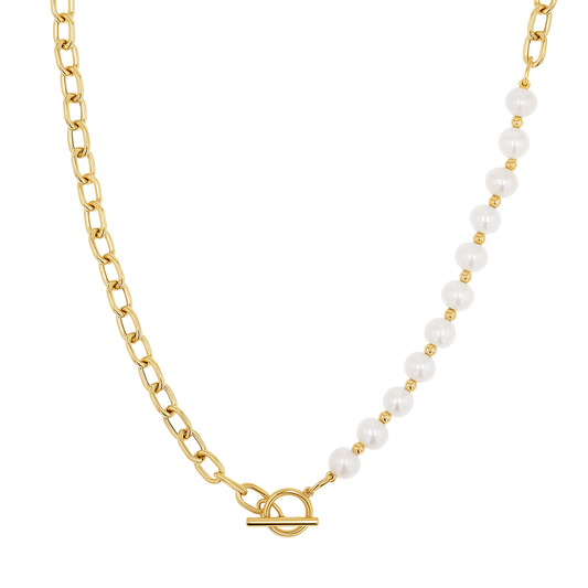 June Birthstone Pearl Necklace