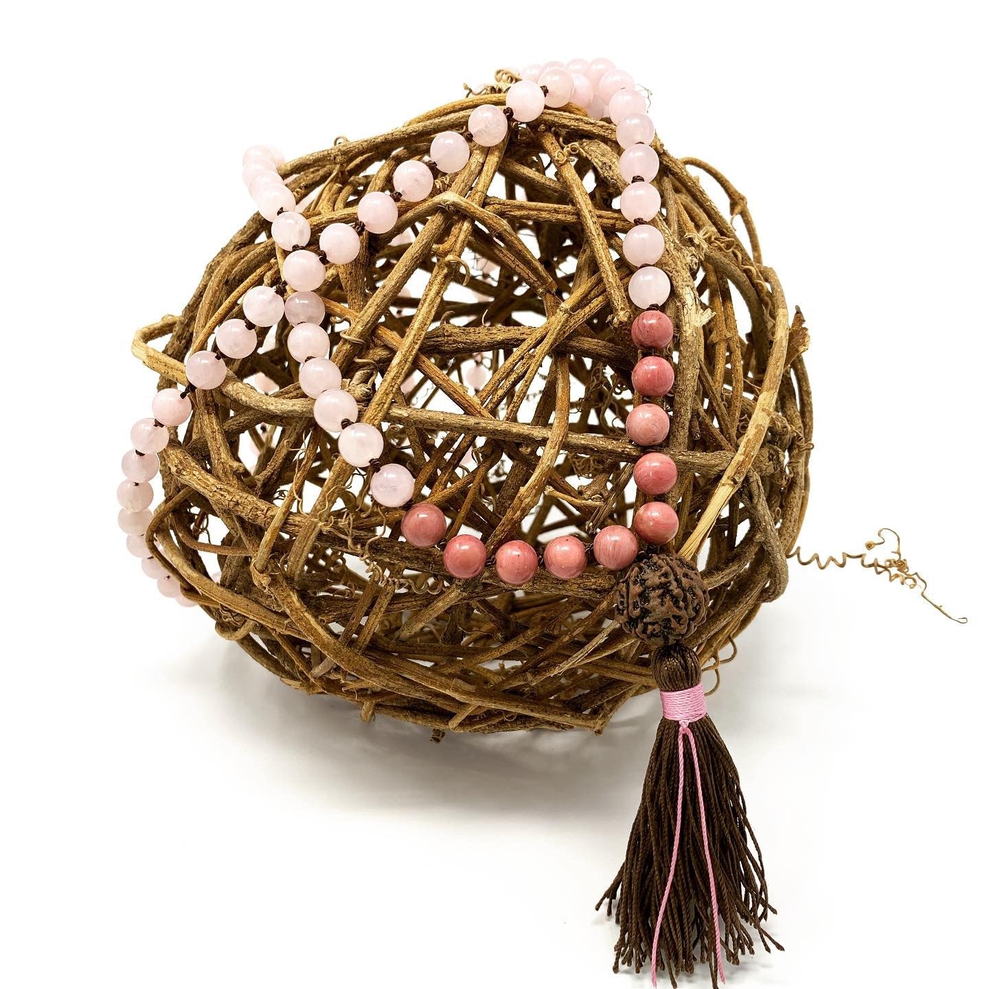 Heart Harmony Rose Quartz Mala