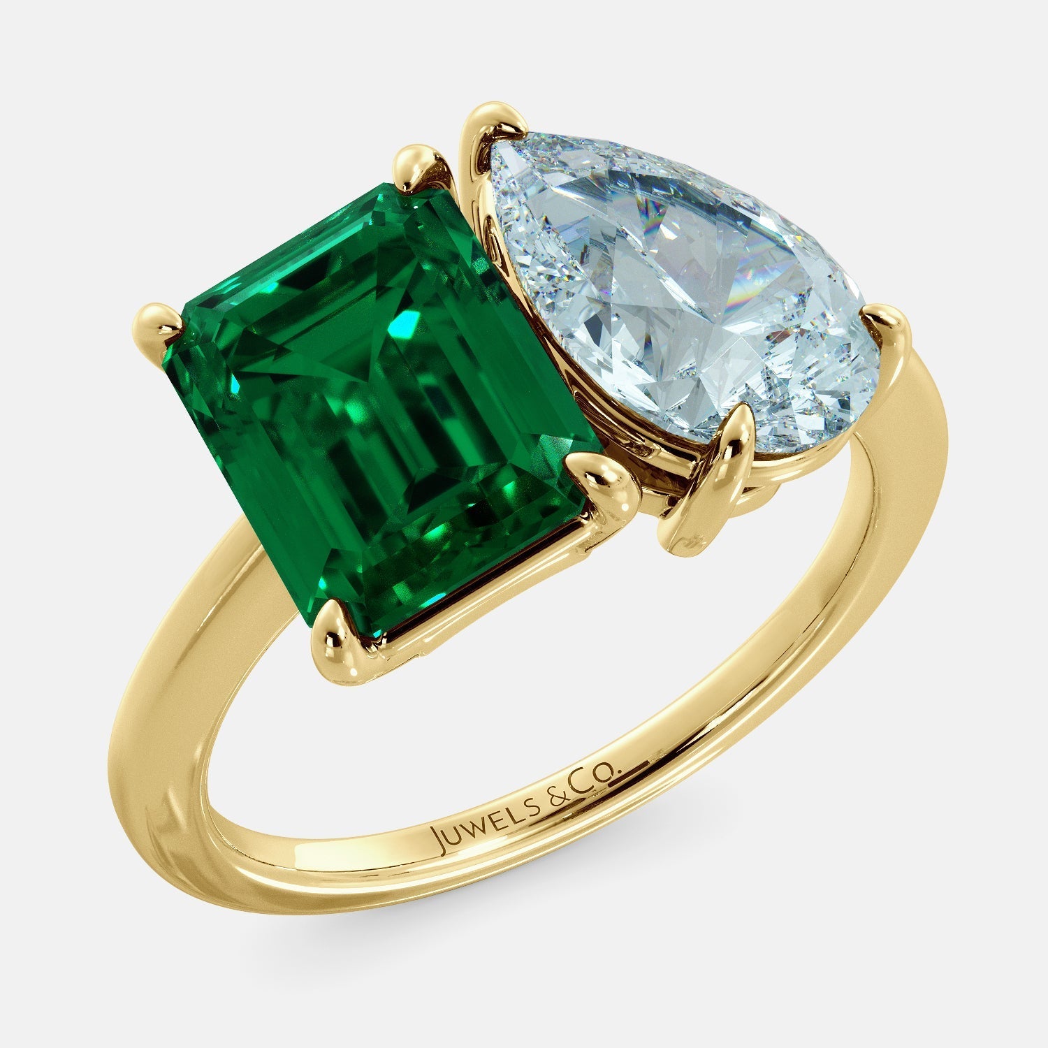 Emerald Harmony Ring