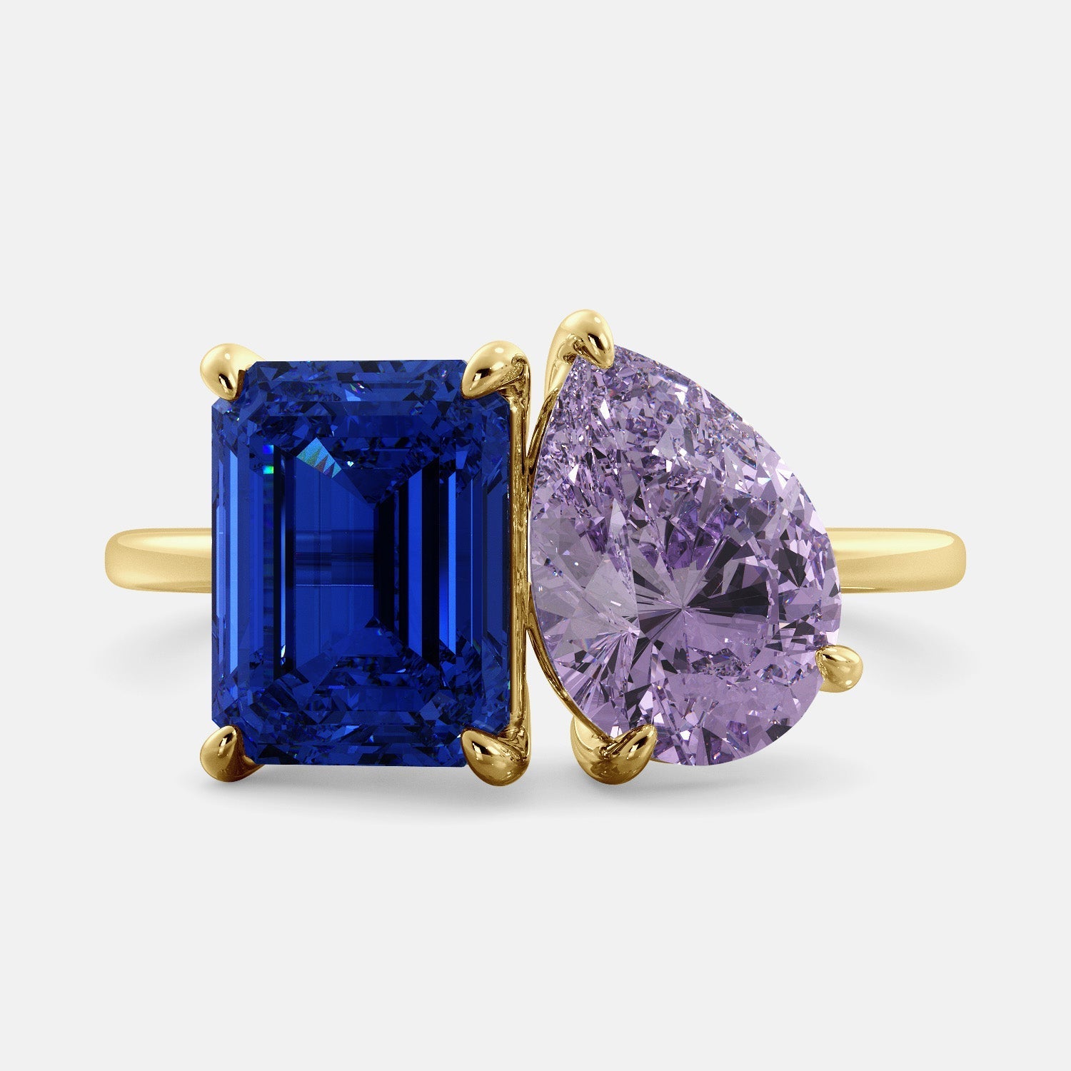 September Sapphire Serenity Ring
