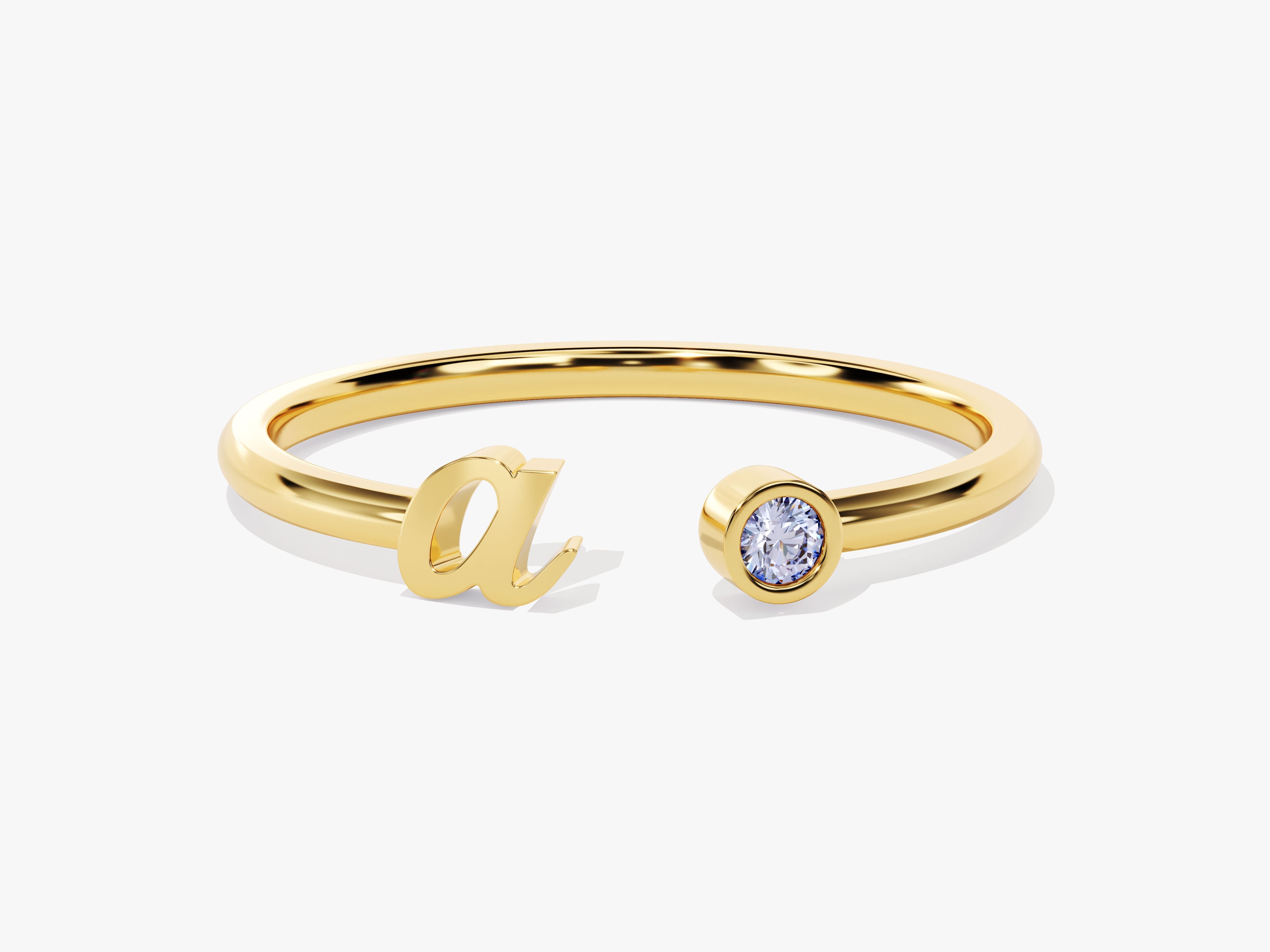 Personalized Alexandrite Birthstone Ring