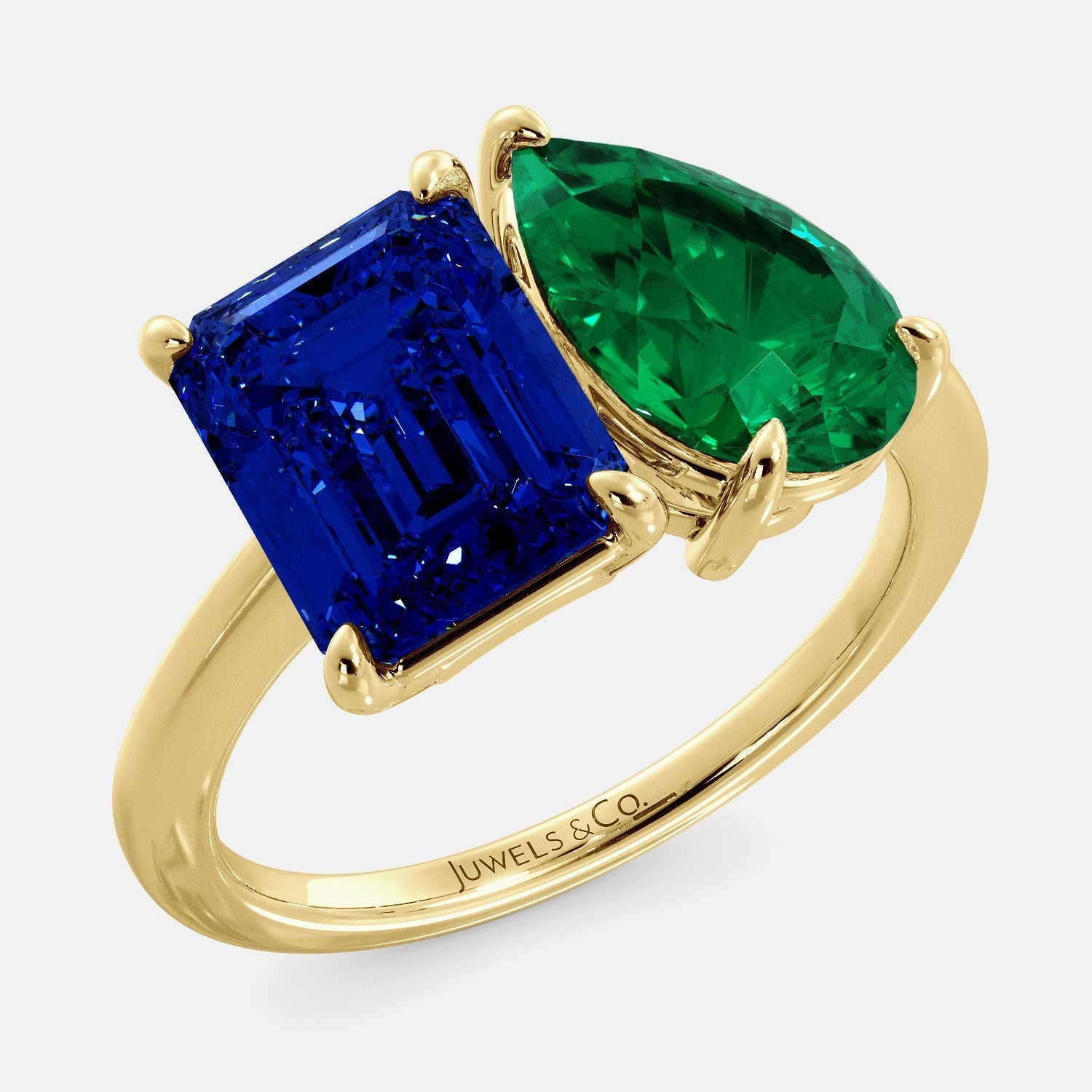 September Sapphire Serenity Ring