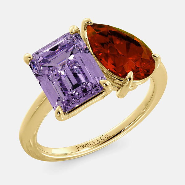 Amethyst February Birthstone Ring