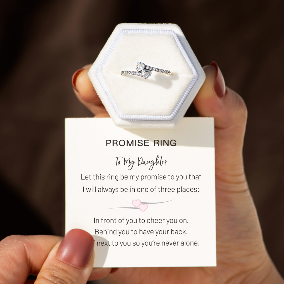 Daughter's Forever Heart Ring