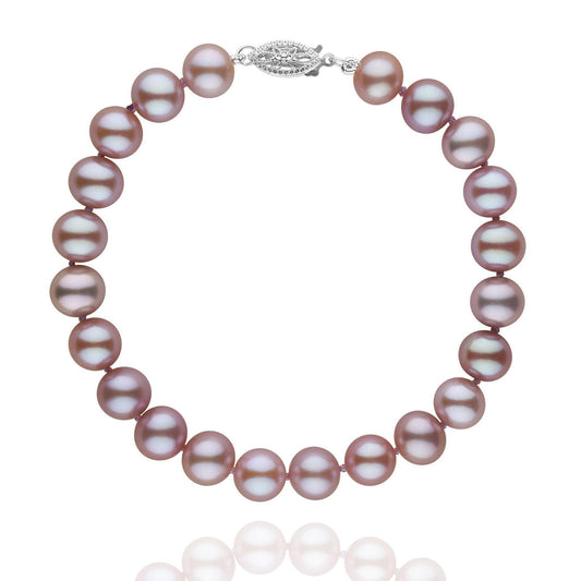 Lavender Pearl Bracelet