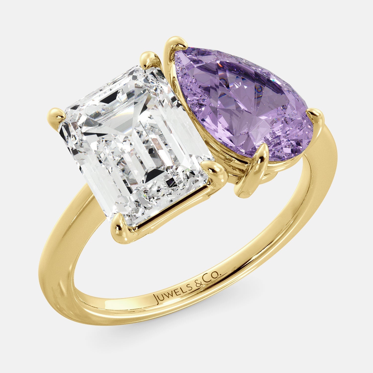April Birthstone Elegance Ring