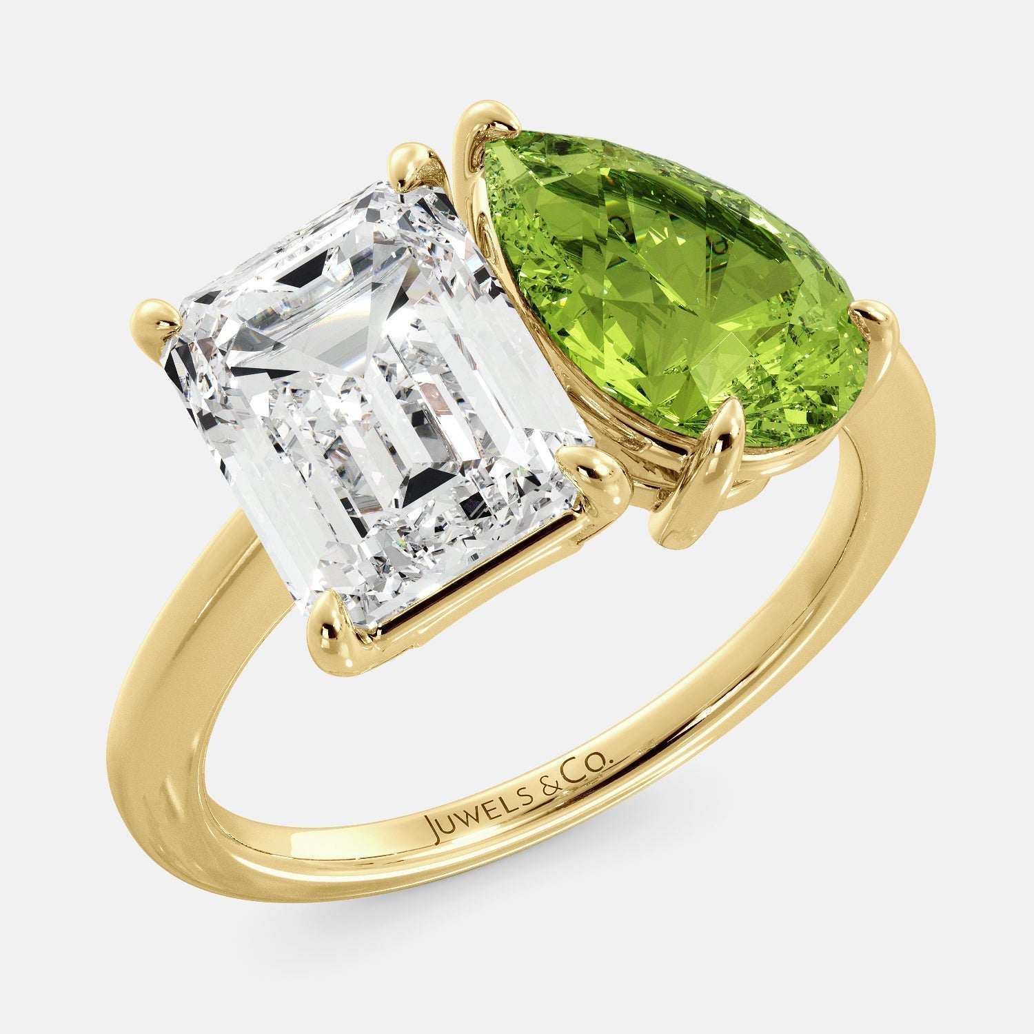 April Birthstone Elegance Ring