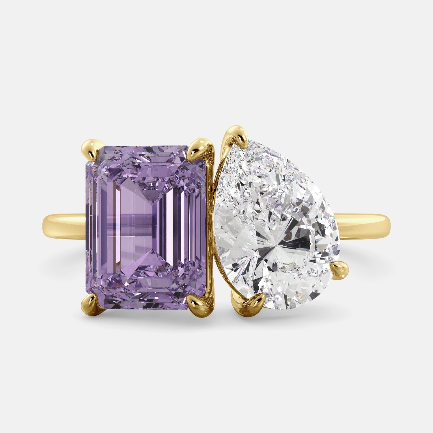 Amethyst February Birthstone Ring