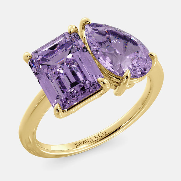 Amethyst February Birthstone Ring