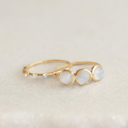 Moonlight Moonstone Ring