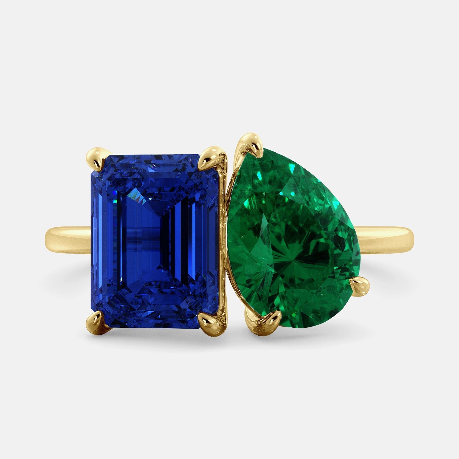 September Sapphire Serenity Ring
