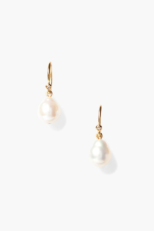 Elegant Pearl Drop Earrings