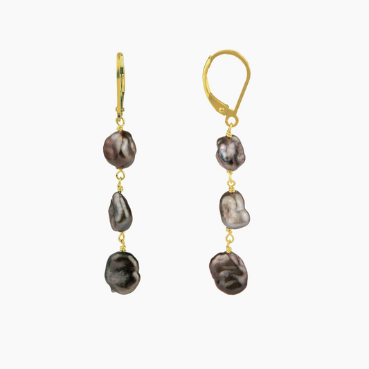 Baroque Tahitian Pearl Drops