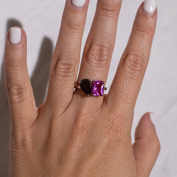 October Love Ring Detail