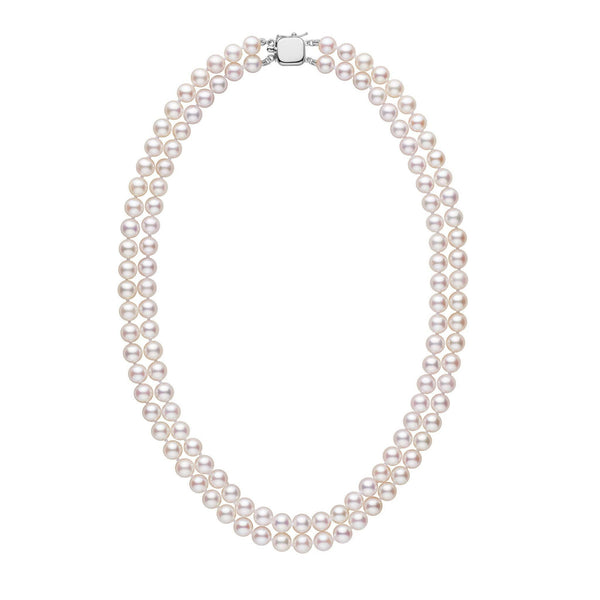 Elegant Double-Strand Pearl Necklace