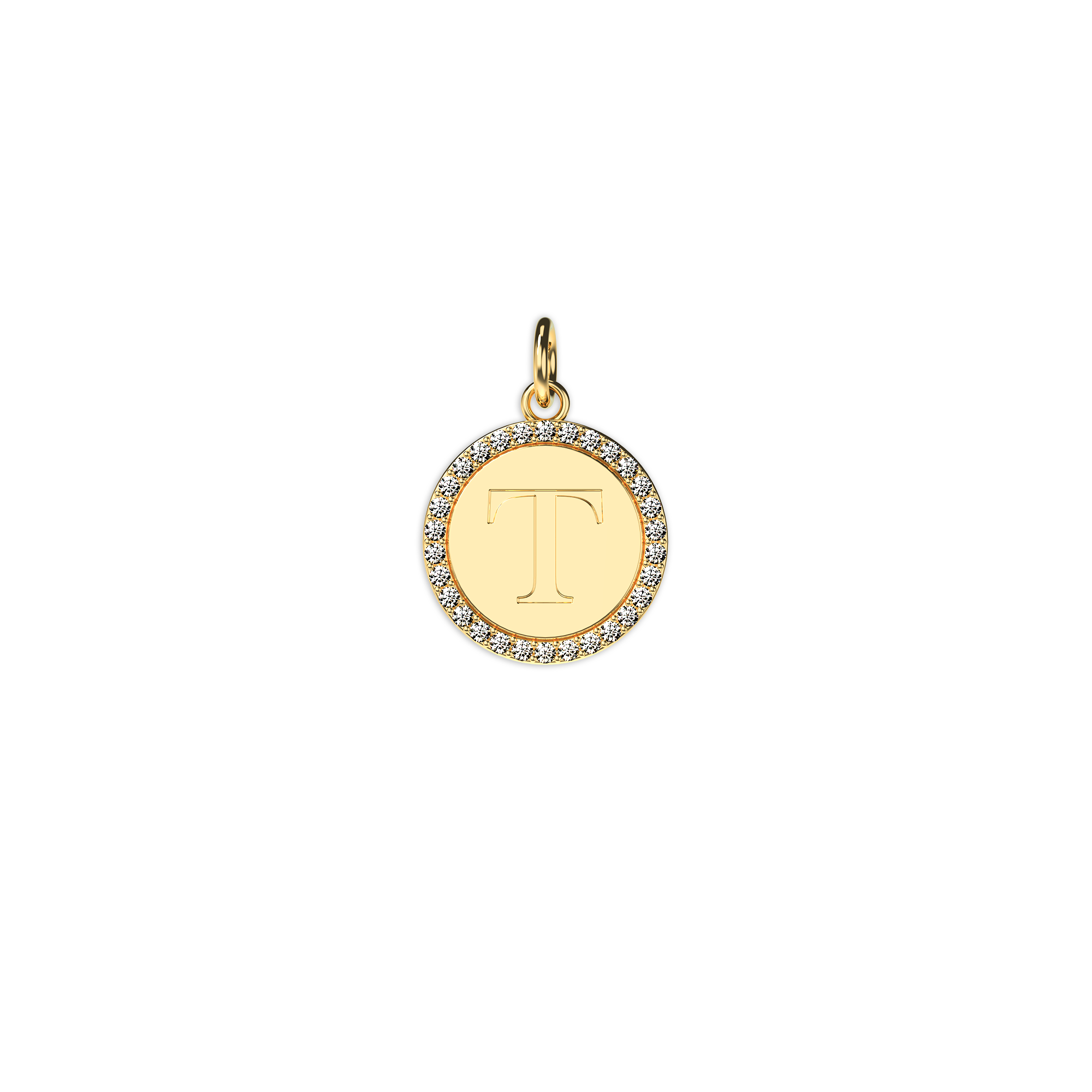 Vintage Men's Initial Necklace